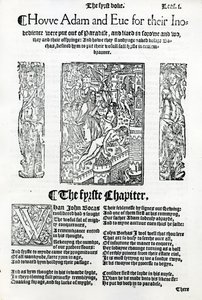Het verhaal van Adam en Eva uit Boccaccio